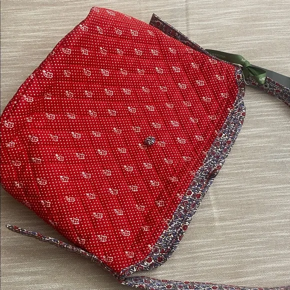 Vera Bradley Premium Cotton Astoria Shoulder Bag - Picture 14 of 14